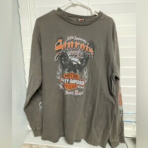 Harley Davidson Long sleeved T shirt